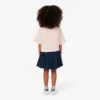 Falda plisada con forro para niña