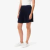 Falda plisada corta para mujer