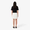 Falda plisada corta para mujer