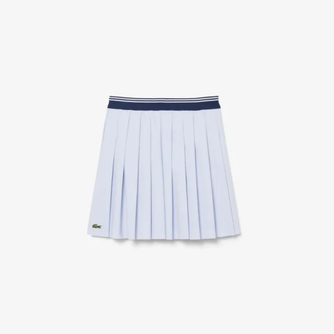 Falda plisada de algodón Oxford para niña