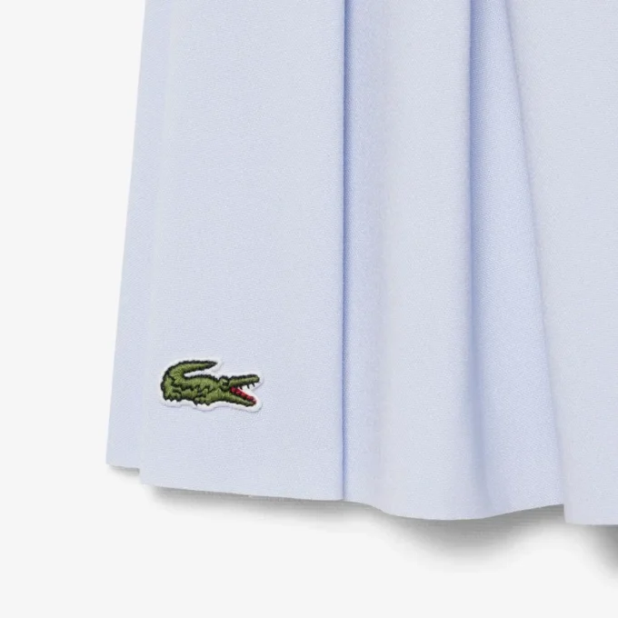 Falda plisada de algodón Oxford para niña
