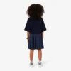 Falda plisada de algodón Oxford para niña