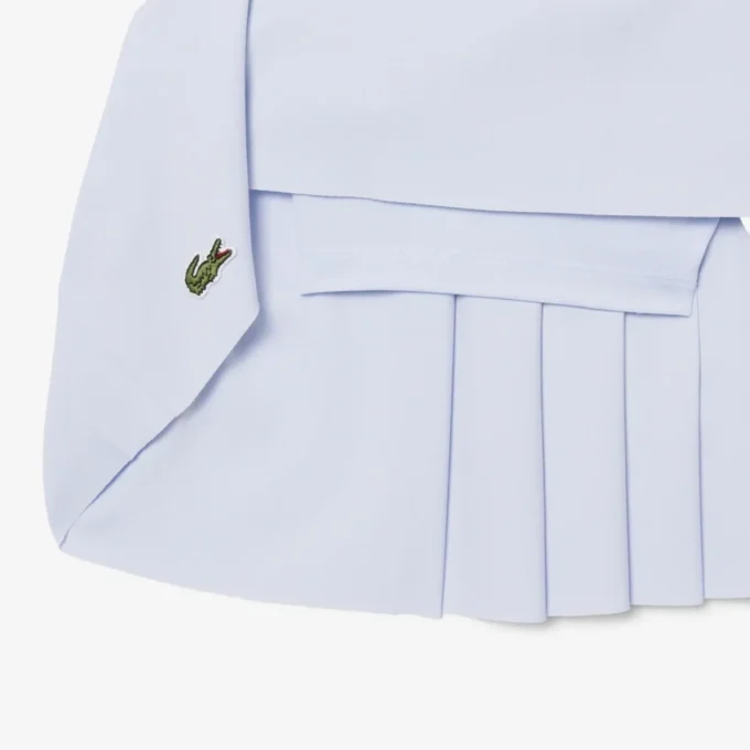 Falda plisada de algodón Oxford para niña