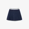Falda plisada de algodón Oxford para niña