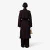 Gabardina oversize de mezcla de lana The Blend