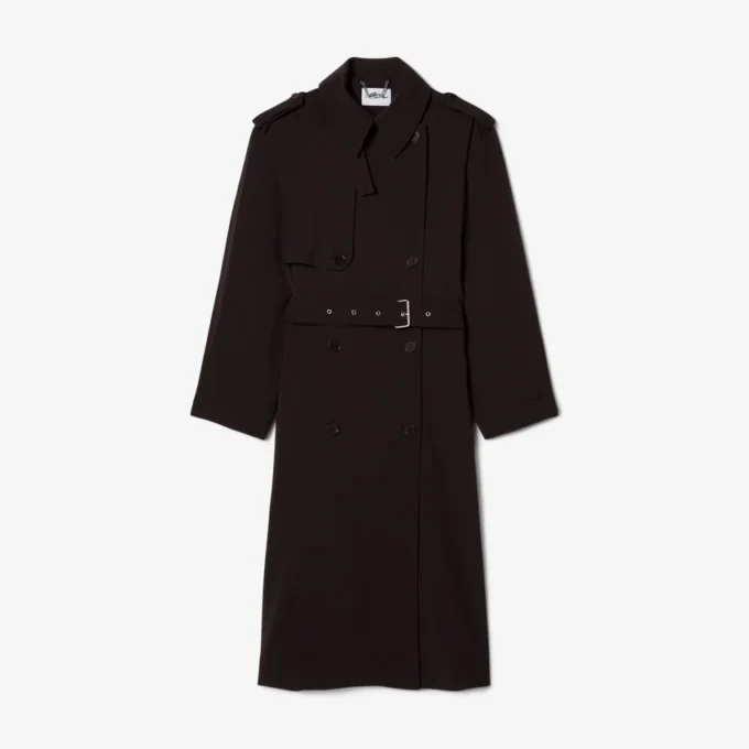 Gabardina oversize de mezcla de lana The Blend