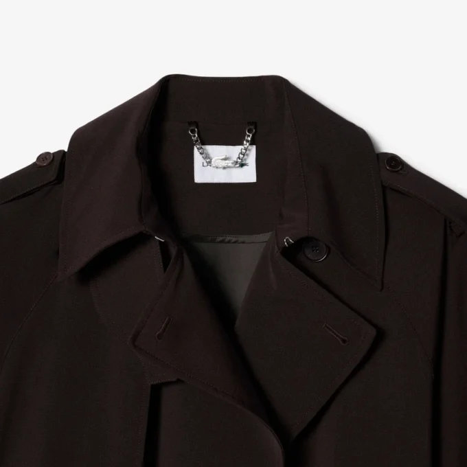 Gabardina oversize de mezcla de lana The Blend