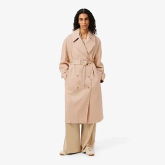 Gabardina oversize repelente al agua