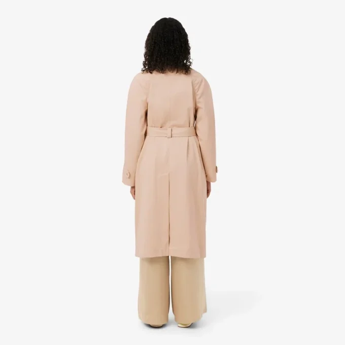 Gabardina oversize repelente al agua