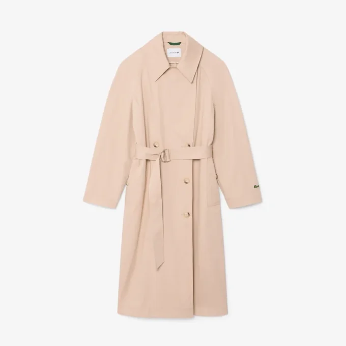 Gabardina oversize repelente al agua