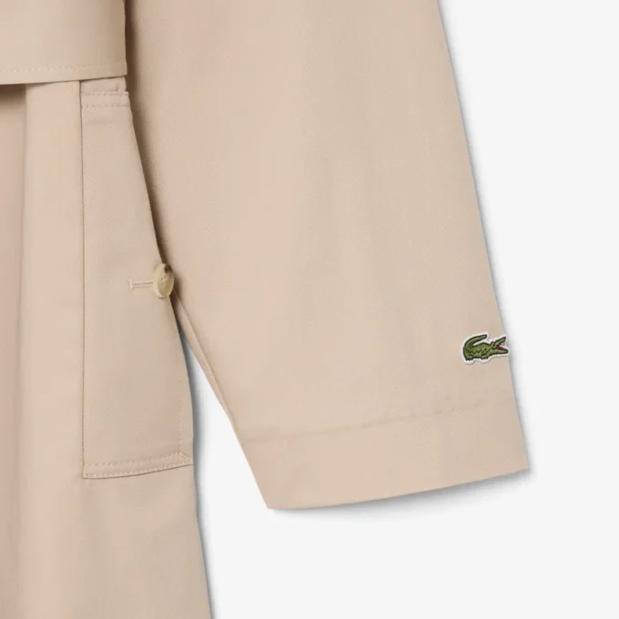 Gabardina oversize repelente al agua