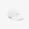 Gorra con insignia de sarga de algodón
