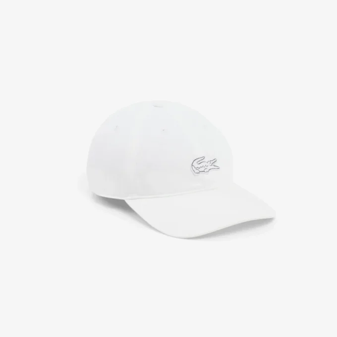 Gorra con insignia de sarga de algodón