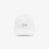 Gorra con insignia de sarga de algodón