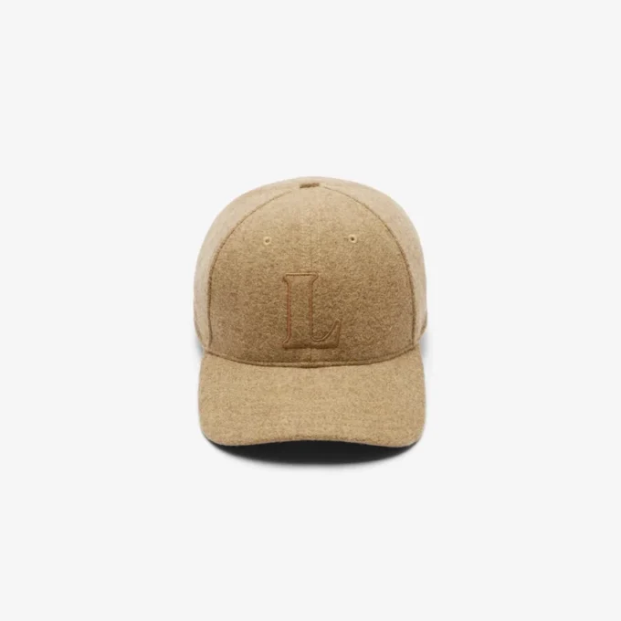 Gorra de béisbol unisex de fieltro de lana
