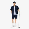 Gorra de golf de pana bordada para hombre