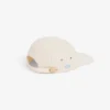 Gorra de jockey de popelín a rayas