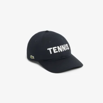 Gorra de sarga de algodón bordada
