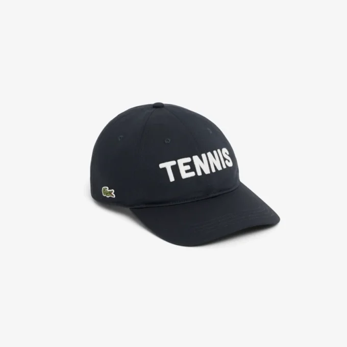 Gorra de sarga de algodón bordada