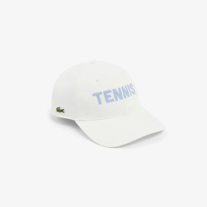 Gorra de sarga de algodón bordada