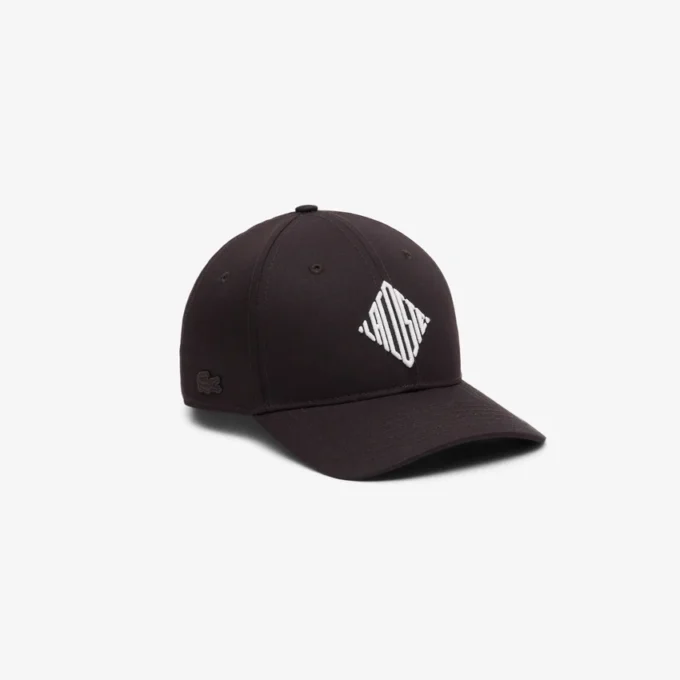 Gorra de sarga de algodón bordada