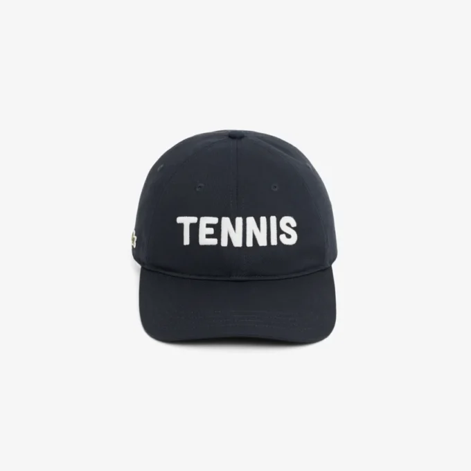 Gorra de sarga de algodón bordada