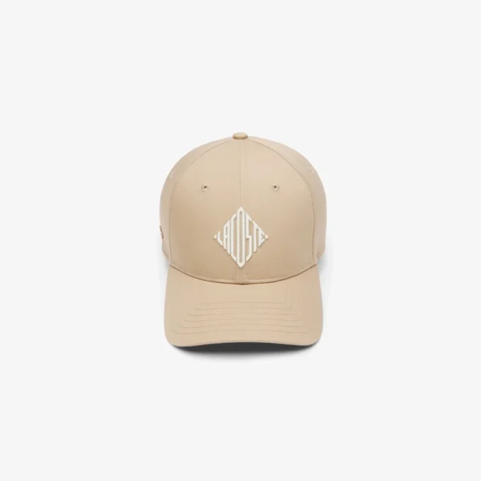 Gorra de sarga de algodón bordada