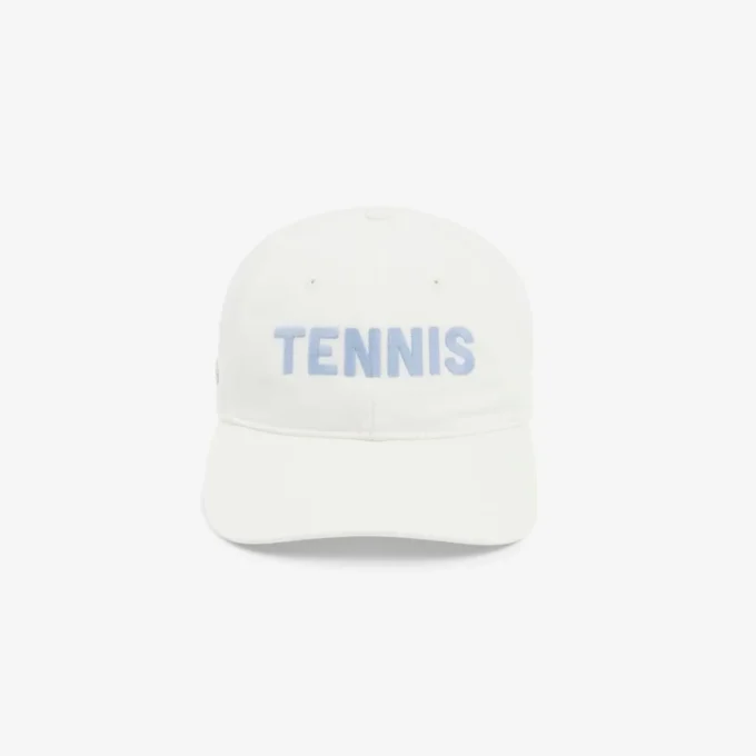 Gorra de sarga de algodón bordada