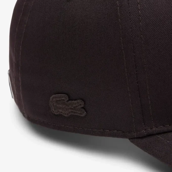 Gorra de sarga de algodón bordada