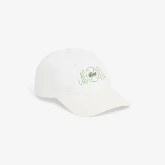 Gorra de sarga de algodón estampada