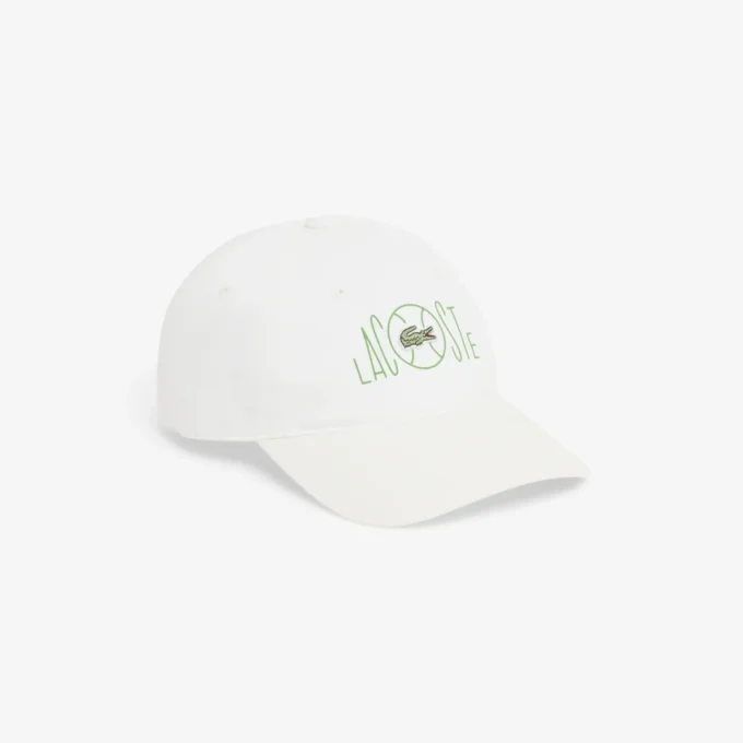 Gorra de sarga de algodón estampada