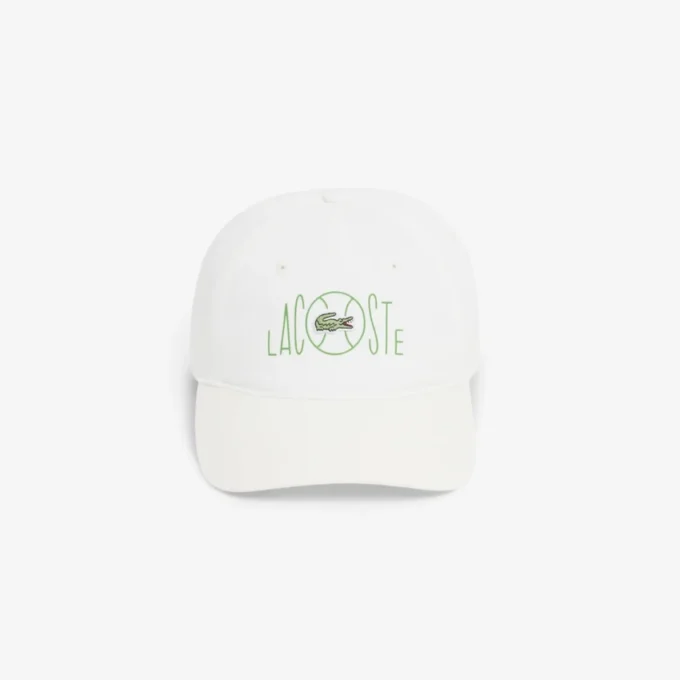 Gorra de sarga de algodón estampada
