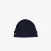 Gorro de cachemira acanalado para mujer