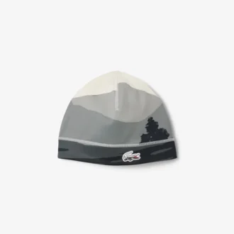 Gorro de forro polar con estampado de Deporte Landscape para hombre