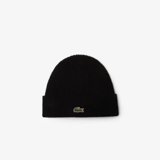 Gorro unisex de punto elástico de lana