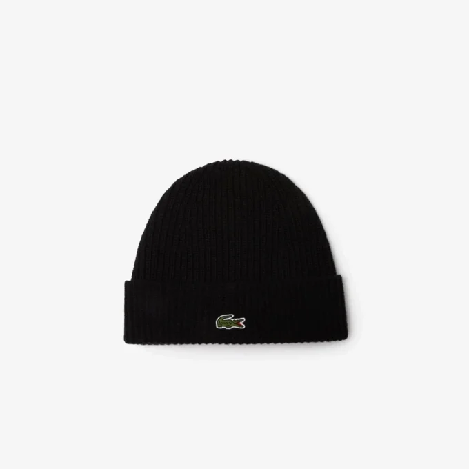 Gorro unisex de punto elástico de lana