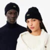 Gorro unisex de punto elástico de lana