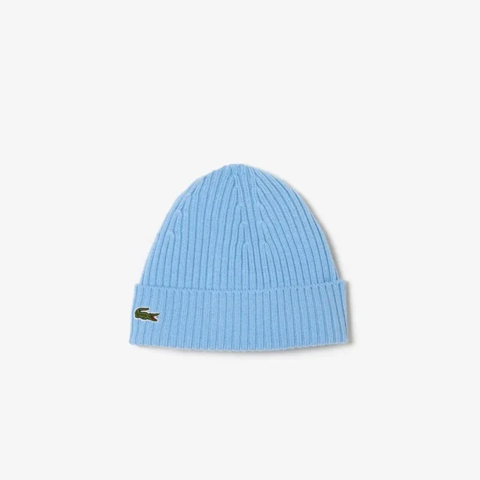 Gorro unisex de punto elástico de lana cepillada