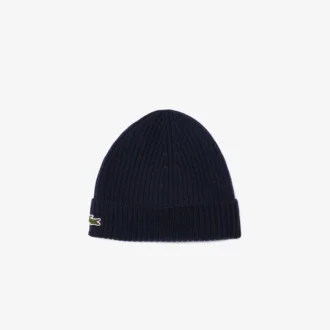 Gorro unisex de punto elástico de lana cepillada