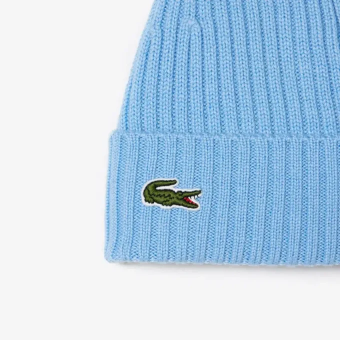 Gorro unisex de punto elástico de lana cepillada