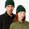Gorro unisex de punto elástico de lana cepillada