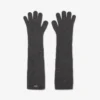 Guantes de jersey de lana para mujer
