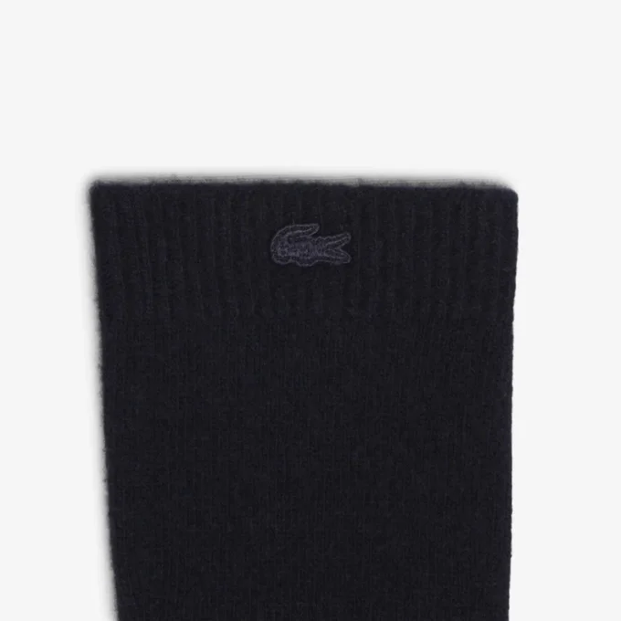 Guantes de jersey de lana para mujer