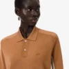 Jersey con cuello polo de mezcla de lana de la colección Runway
