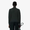 Jersey con cuello polo de mezcla de lana de la colección Runway