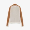 Jersey con cuello polo de mezcla de lana de la colección Runway