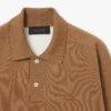 Jersey con cuello polo de mezcla de lana de la colección Runway