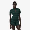 Jersey con cuello polo de punto calado Runway