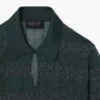 Jersey con cuello polo de punto calado Runway