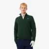 Jersey cortavientos de golf para hombre con cremallera de un cuarto